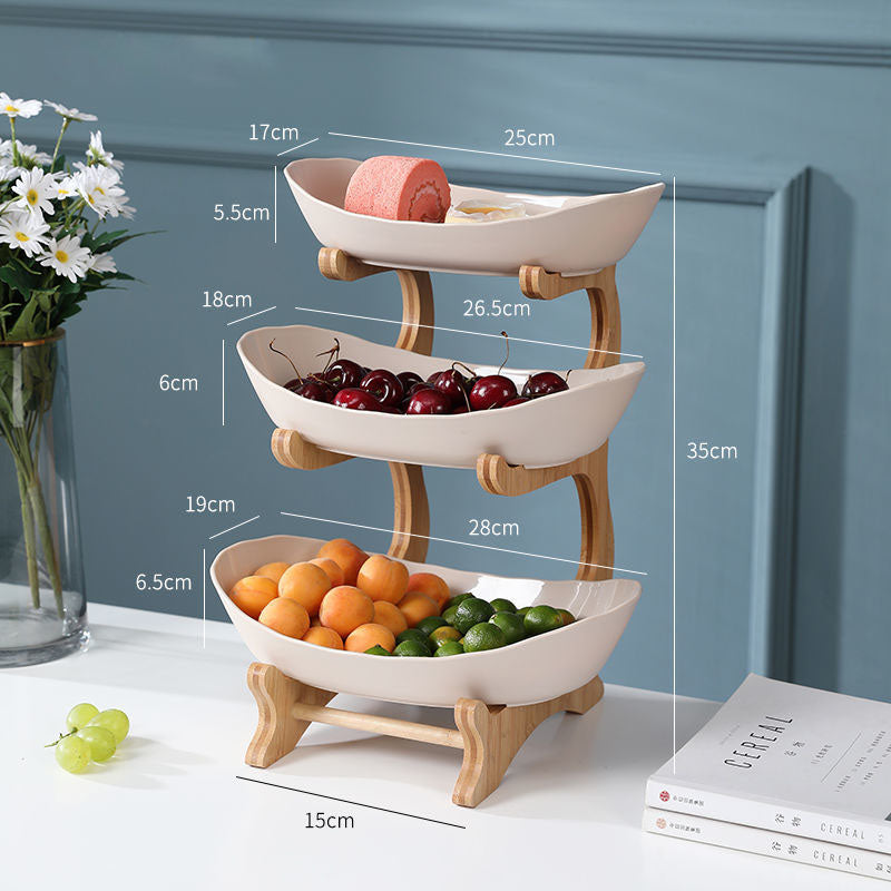 Multi-Layer Fruit & Storage Rack
