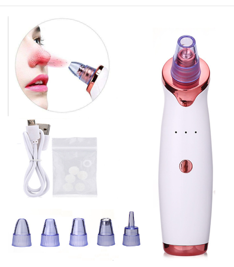 Blackhead Remover Pore Vacuum with Mini Silicone Brush