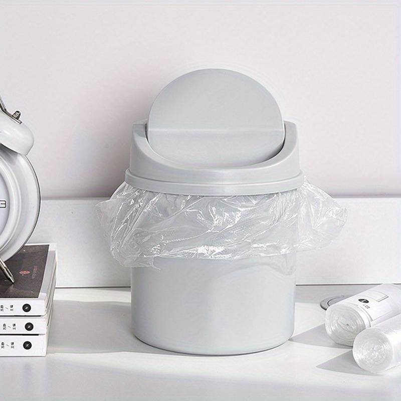 Mini Desktop Trash Can with Lid